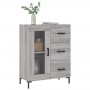 Engineered wood sideboard in Sonoma grey 69.5x34x90 cm by vidaXL, Sideboards - Ref: Foro24-828050, Price: 98,58 €, Discount: %