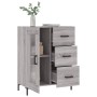 Engineered wood sideboard in Sonoma grey 69.5x34x90 cm by vidaXL, Sideboards - Ref: Foro24-828050, Price: 98,58 €, Discount: %