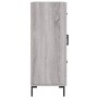 Engineered wood sideboard in Sonoma grey 69.5x34x90 cm by vidaXL, Sideboards - Ref: Foro24-828050, Price: 98,58 €, Discount: %