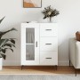 White engineered wood sideboard 69.5x34x90 cm by vidaXL, Sideboards - Ref: Foro24-828060, Price: 99,41 €, Discount: %