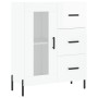 Glossy white plywood sideboard 69.5x34x90 cm by vidaXL, Sideboards - Ref: Foro24-828054, Price: 112,99 €, Discount: %