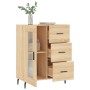 Aparador de madera de ingeniería roble Sonoma 69,5x34x90 cm de vidaXL, Aparadores - Ref: Foro24-828063, Precio: 111,83 €, Des...