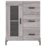 Aparador de madera de ingeniería gris Sonoma 69,5x34x90 cm de vidaXL, Aparadores - Ref: Foro24-828058, Precio: 105,16 €, Desc...