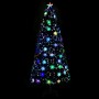 Christmas tree snowflakes LED fiber optic black 180 cm by vidaXL, Christmas trees - Ref: Foro24-328463, Price: 103,04 €, Disc...