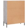 Aparador de madera de ingeniería gris Sonoma 69,5x34x90 cm de vidaXL, Aparadores - Ref: Foro24-828058, Precio: 105,16 €, Desc...