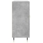 Aparador de madera de ingeniería gris hormigón 90x34x80 cm de vidaXL, Aparadores - Ref: Foro24-828088, Precio: 76,99 €, Descu...