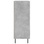 Aparador de madera de ingeniería gris hormigón 69,5x34x90 cm de vidaXL, Aparadores - Ref: Foro24-828064, Precio: 96,17 €, Des...