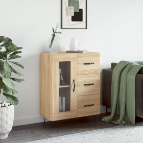 Sonoma Oak Engineered Wood Sideboard 69.5x34x90 cm by vidaXL, Sideboards - Ref: Foro24-828039, Price: 88,98 €, Discount: %