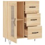 Aparador de madera de ingeniería roble Sonoma 69,5x34x90 cm de vidaXL, Aparadores - Ref: Foro24-828039, Precio: 88,98 €, Desc...