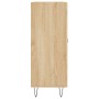 Aparador de madera de ingeniería roble Sonoma 69,5x34x90 cm de vidaXL, Aparadores - Ref: Foro24-828039, Precio: 88,98 €, Desc...