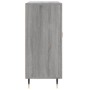 Engineered wood sideboard in Sonoma grey, 90x34x80 cm. by vidaXL, Sideboards - Ref: Foro24-828090, Price: 79,03 €, Discount: %