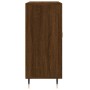 Aparador de madera de ingeniería marrón roble 90x34x80 cm de vidaXL, Aparadores - Ref: Foro24-828091, Precio: 78,99 €, Descue...