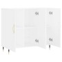 White engineered wood sideboard 90x34x80 cm by vidaXL, Sideboards - Ref: Foro24-828084, Price: 80,99 €, Discount: %