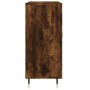 Aparador de madera de ingeniería roble ahumado 90x34x80 cm de vidaXL, Aparadores - Ref: Foro24-828089, Precio: 76,71 €, Descu...