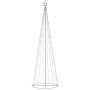 Árbol de Navidad cónico 752 LEDs blanco cálido 160x500 cm de vidaXL, Arboles de navidad - Ref: Foro24-51292, Precio: 254,54 €...