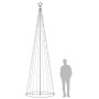 Árbol de Navidad cónico 752 LEDs blanco cálido 160x500 cm de vidaXL, Arboles de navidad - Ref: Foro24-51292, Precio: 254,54 €...