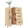 Aparador de madera de ingeniería roble Sonoma 69,5x34x90 cm de vidaXL, Aparadores - Ref: Foro24-828047, Precio: 101,75 €, Des...