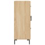 Aparador de madera de ingeniería roble Sonoma 69,5x34x90 cm de vidaXL, Aparadores - Ref: Foro24-828047, Precio: 101,75 €, Des...