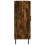 Aparador de madera de ingeniería roble ahumado 69,5x34x90 cm de vidaXL, Aparadores - Ref: Foro24-828057, Precio: 101,62 €, De...