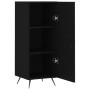 Black plywood sideboard 34.5x34x90 cm by vidaXL, Sideboards - Ref: Foro24-828509, Price: 60,38 €, Discount: %