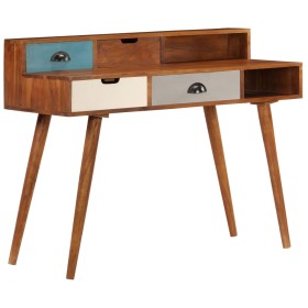 Solid acacia wood desk 110x50x90 cm by vidaXL, Desks - Ref: Foro24-247937, Price: 200,90 €, Discount: %