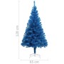 Künstlicher Weihnachtsbaum mit blauem PVC-Träger, 120 cm von vidaXL, Weihnachtsbäume - Ref: Foro24-329181, Preis: 25,41 €, Ra...