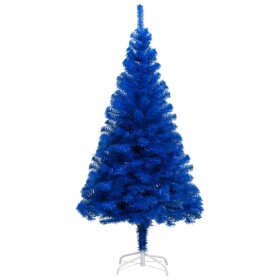 Künstlicher Weihnachtsbaum mit blauem PVC-Ständer 240 cm von vidaXL, Weihnachtsbäume - Ref: Foro24-329182, Preis: 68,59 €, Ra...