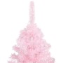 Künstlicher Weihnachtsbaum mit rosa PVC-Ständer 150 cm von vidaXL, Weihnachtsbäume - Ref: Foro24-320997, Preis: 29,33 €, Raba...