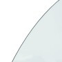 Glass plate for semicircular fireplace 1200x600 mm by vidaXL, Glass - Ref: Foro24-324114, Price: 46,56 €, Discount: %