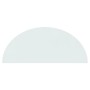 Semicircular glass plate for fireplace 1200x500 mm by vidaXL, Glass - Ref: Foro24-324119, Price: 40,20 €, Discount: %