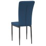 Sillas de comedor 2 unidades terciopelo azul de vidaXL, Sillas de comedor - Ref: Foro24-326092, Precio: 88,80 €, Descuento: %