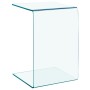 Tempered glass side table 40x40x60 cm by vidaXL, Side tables - Ref: Foro24-332930, Price: 164,96 €, Discount: %