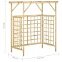 Gartenpergola für 2 Mülleimer aus imprägniertem Kiefernholz von vidaXL, Pergolen, Bögen und Gartenspaliere - Ref: Foro24-3160...