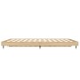 Estructura de cama madera de ingeniería roble Sonoma 140x190 cm de vidaXL, Camas y somieres - Ref: Foro24-832176, Precio: 109...