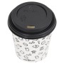 Papierkaffeetassen mit Deckel 1000 Stück weiß schwarz 120 ml von vidaXL, Einwegbecher - Ref: Foro24-51612, Preis: 49,11 €, Ra...