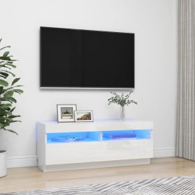 TV cabinet with bright white LED lights 100x35x40 cm by vidaXL, TV Furniture - Ref: Foro24-804460, Price: 101,99 €, Discount: %