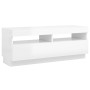 TV cabinet with bright white LED lights 100x35x40 cm by vidaXL, TV Furniture - Ref: Foro24-804460, Price: 97,57 €, Discount: %