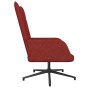 Silla de relajación de tela rojo tinto de vidaXL, Sillones - Ref: Foro24-327575, Precio: 83,22 €, Descuento: %