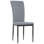 Sillas de comedor 2 unidades terciopelo gris claro de vidaXL, Sillas de comedor - Ref: Foro24-326093, Precio: 90,99 €, Descue...