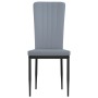 Dining chairs 2 units light gray velvet by vidaXL, dining chairs - Ref: Foro24-326093, Price: 88,80 €, Discount: %