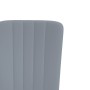 Dining chairs 2 units light gray velvet by vidaXL, dining chairs - Ref: Foro24-326093, Price: 88,80 €, Discount: %