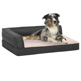 Colchón para cama de perro ergonómico gris oscuro 60x42cm de vidaXL, Camas para perros - Ref: Foro24-171325, Precio: 30,99 €,...