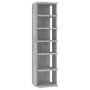 Shoe rack furniture 2 units concrete gray color 27.5x27x102 cm by vidaXL, Shoe racks and shoe organizers - Ref: Foro24-808494...