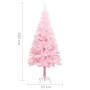 Künstlicher Weihnachtsbaum mit rosa PVC-Ständer 180 cm von vidaXL, Weihnachtsbäume - Ref: Foro24-320998, Preis: 39,37 €, Raba...