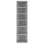 Shoe rack furniture 2 units concrete gray color 27.5x27x102 cm by vidaXL, Shoe racks and shoe organizers - Ref: Foro24-808494...