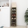 Sonoma oak engineered shoe rack furniture 27.5x27x102cm by vidaXL, Shoe racks and shoe organizers - Ref: Foro24-808491, Price...