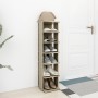 Sonoma oak engineered shoe rack furniture 27.5x27x102cm by vidaXL, Shoe racks and shoe organizers - Ref: Foro24-808491, Price...