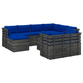 Gartenpalettenmöbel 10 Stück Kissen aus massivem Kiefernholz von vidaXL, Gartensets - Ref: Foro24-3062089, Preis: 979,99 €, R...