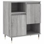 Aparadores 2 piezas madera contrachapada gris Sonoma de vidaXL, Aparadores - Ref: Foro24-3190123, Precio: 112,89 €, Descuento: %