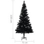 Árbol de Navidad artificial con soporte negro PVC 150 cm de vidaXL, Arboles de navidad - Ref: Foro24-321000, Precio: 33,26 €,...